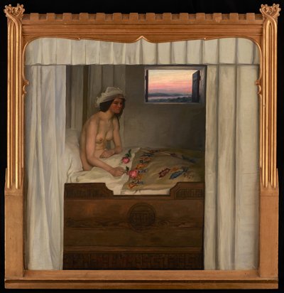 Jomfru Blidelil (Jungfru Blidelil) (olja på duk) av Agnes Slott-Muller