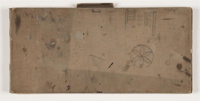 Skissbok. 1892 av Agnes Slott Møller