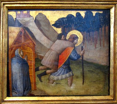 Berättelser om Sankt Julianus av Agnolo Gaddi