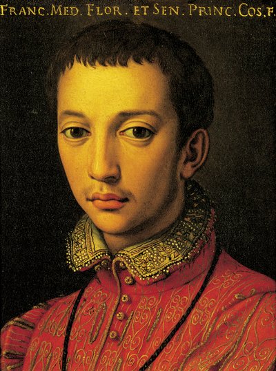 Porträtt av Francesco I de Medici (Florens av Agnolo Bronzino