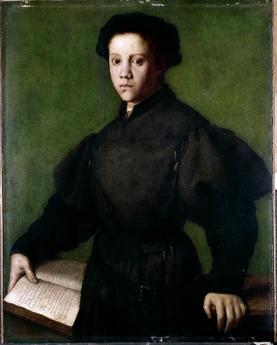 Porträtt av en ung pojke av Agnolo di Cosimo Bronzino