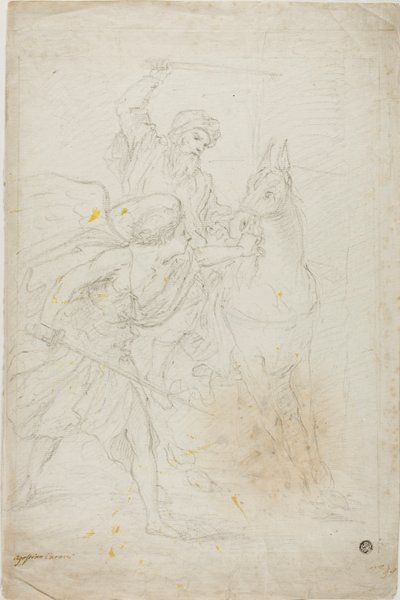 Balaams röv av Agostino Carracci