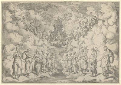 Sfärernas harmoni av Agostino Carracci