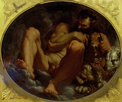 Pluto av Agostino Carracci