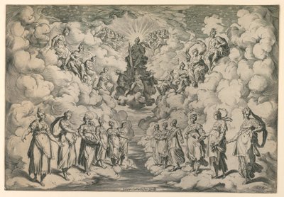 Sfärernas harmoni av Agostino Carracci