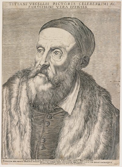 Tizian av Agostino Carracci
