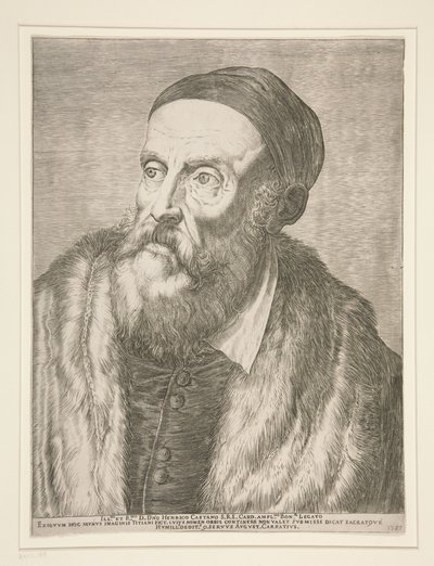 Tiziano Vecelli (Tizian) av Agostino Carracci