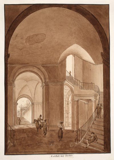 Gardens Vestibule of the Palazzo Caetani all