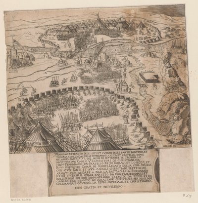 Belägring av Wien av osmanerna av Agostino Veneziano