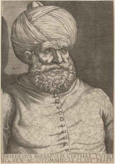 Barbarossa, Khair-ed-Din av Agostino dei Musi