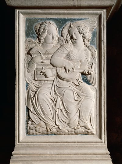 Musikaliska änglar av Agostino di Duccio