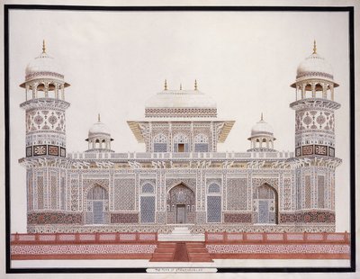 Etahmadowlahs grav, ca. 1815 av Agra School