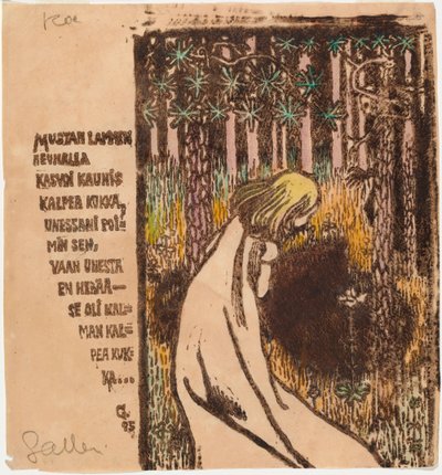 Dödens blomma av Akseli Gallen-Kallela