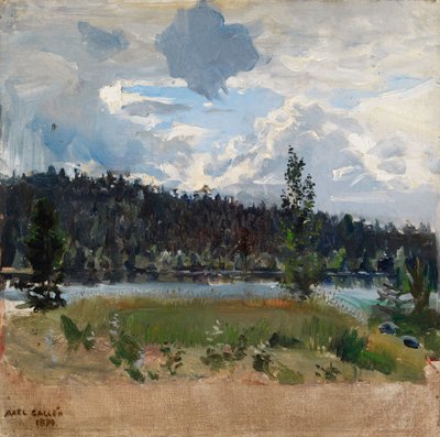 Ljus bakom molnen av Akseli Gallen-Kallela