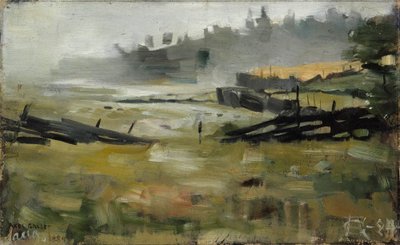 Dimmigt landskap av Akseli Gallen-Kallela