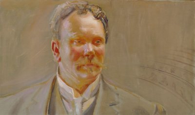 Porträtt av professor E. N. Setälä av Akseli Gallen-Kallela