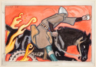 Riddaren och ormkungen av Akseli Gallen-Kallela