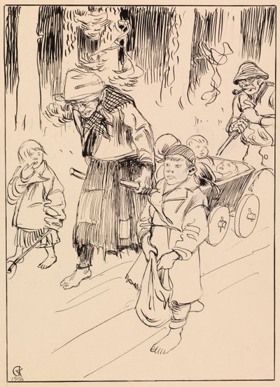 Rajamäki-regementet av Akseli Gallen-Kallela