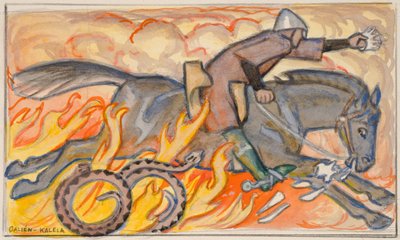 Utan titel av Akseli Gallen-Kallela
