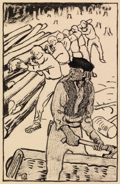 Utan titel av Akseli Gallen-Kallela