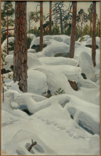 Lodjurets håla av Akseli Valdemar Gallen-Kallela