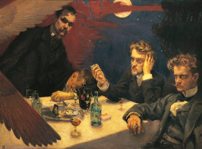Finland, Symposiet, Problemet av Akseli Valdemar Gallen-Kallela