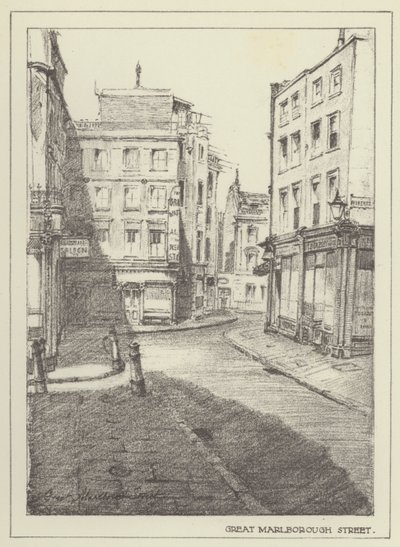 Great Marlborough Street av Alan Stapleton