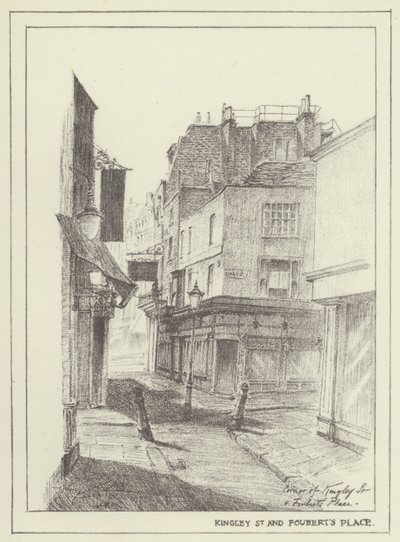Kingley Street och Fouberts Place av Alan Stapleton