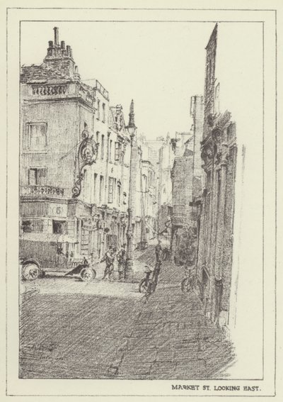 Market Street, med blick österut av Alan Stapleton