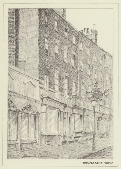 Newmans Row av Alan Stapleton