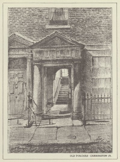 Old Porches, Carrington Street av Alan Stapleton