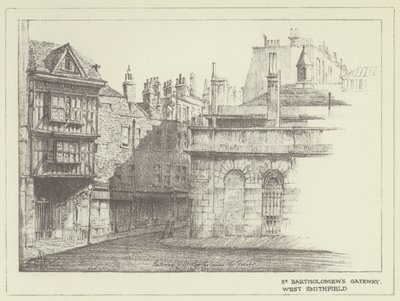 St Bartholomews Gateway, West Smithfield av Alan Stapleton