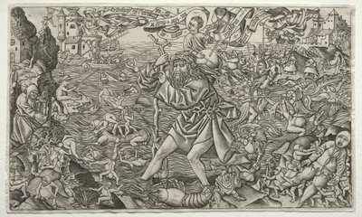 St Christopher, 1478-1506. av Alart du Hameel