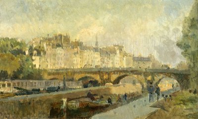 Pont Neuf av Albert-Charles Lebourg