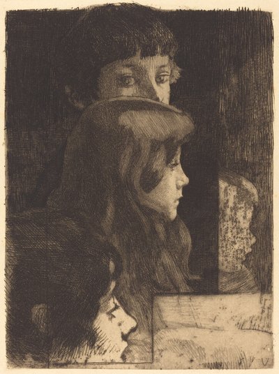 En familj av Albert Besnard