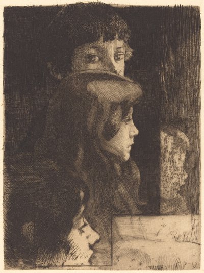 En familj av Albert Besnard