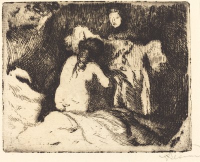 Resa upp (Le spaken) av Albert Besnard