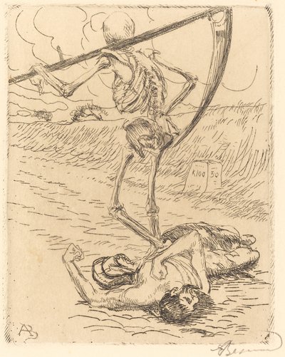 Likgiltig (Indifferent) av Albert Besnard