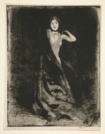 The Woman (Frontispiece) av Albert Besnard