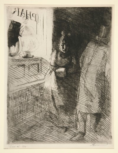 La Prostitution (Prostitution) av Albert Besnard