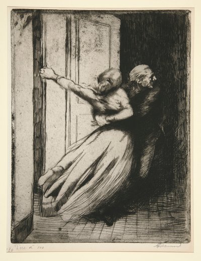 Våldtäkt (våldtäkt) av Albert Besnard