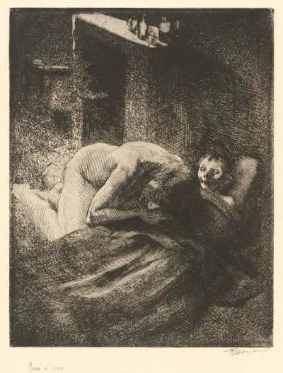 Misery (The Misery) av Albert Besnard