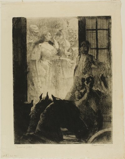 Social framgång, platta sju från Woman av Albert Besnard