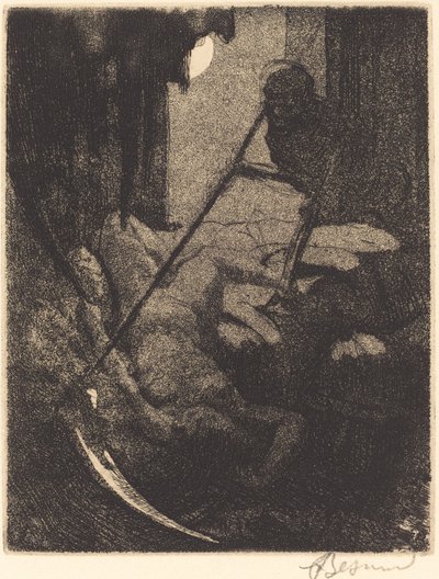 Mysteriet (Le mystère) av Albert Besnard