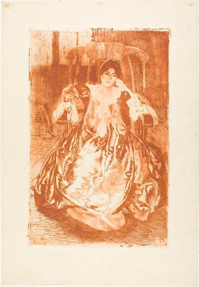 Sidenklänningen av Albert Besnard