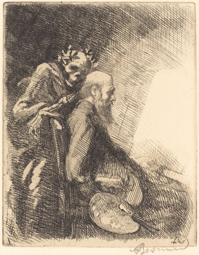 För krävande (Exigeante) av Albert Besnard