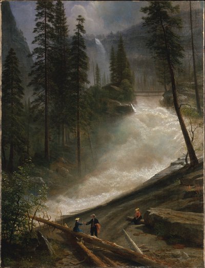 Nevadafallen, Yosemite av Albert Bierstadt