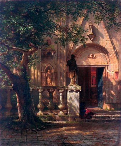 Solsken och skugga av Albert Bierstadt