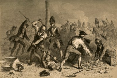 Försvar av Liberty Pole i New York, 1877. av Albert Bobbett