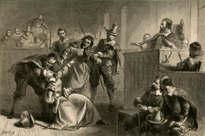 Edmund Cheesemans fru före guvernör Berkeley, 1877. av Albert Bobbett
